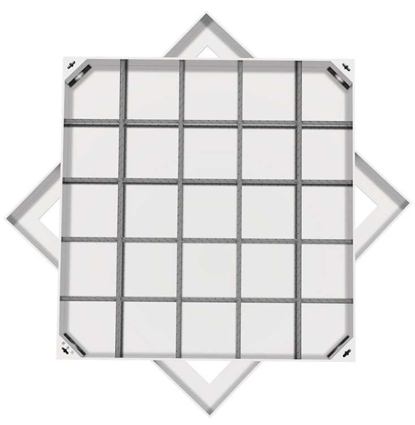 南山不锈钢方井展示